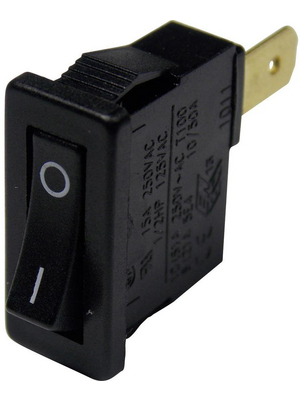 Arcolectric - H8800VAAAB - Rocker switch 1P 15 A 250 VAC, H8800VAAAB, Arcolectric