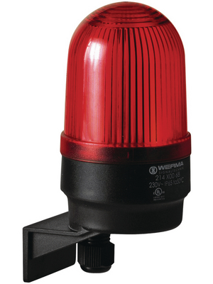 Werma - 215 100 55 - Flashlight, red, 24 VDC, 215 100 55, Werma