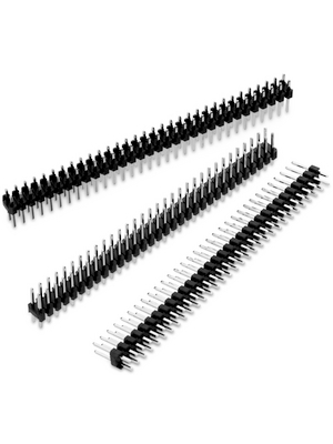 Würth Elektronik - 61306421121 - Pin header 64P Male 64 Double row / straight / without shroud, 61306421121, Würth Elektronik