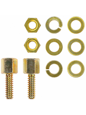 TE Connectivity - 5205817-1 - Female Screwlock Kit N/A Threaded bolt, 5205817-1, TE Connectivity