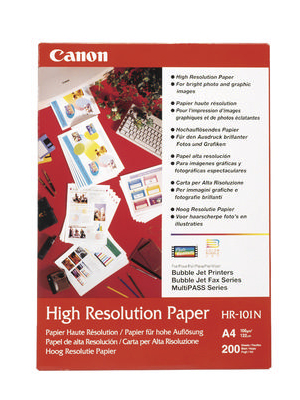 Canon Inc - HR-101NA4S - High resolution paper, HR-101NA4S, Canon Inc