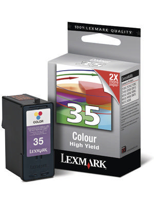 Lexmark - 18C0035E - Ink 35 multicoloured, 18C0035E, Lexmark