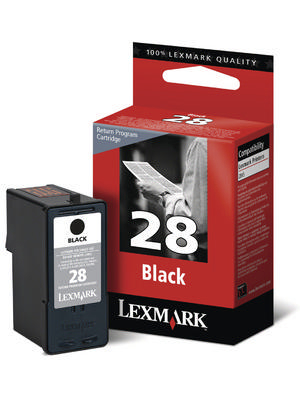 Lexmark - 18C1428E - Ink 28 black, 18C1428E, Lexmark