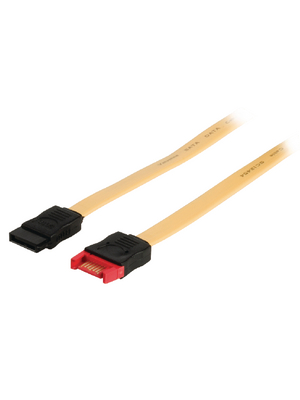 Valueline - VLCP73205Y10 - SATA cable 6 Gb/s 1.00 m yellow, VLCP73205Y10, Valueline