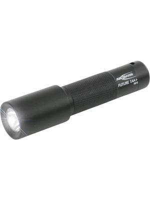 Ansmann - FUTURE 1AA PLUS - 0.5 W digital LED, LED torch, 30 lm,  black, FUTURE 1AA PLUS, Ansmann
