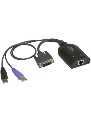 Aten - KA7166 - USB/DVI C category 5e/6 KVM adapter, KA7166, Aten