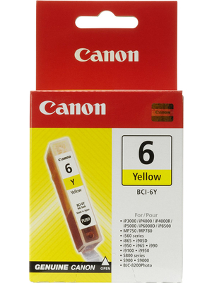 Canon Inc - 4708A002 - Ink BCI-6Y yellow, 4708A002, Canon Inc
