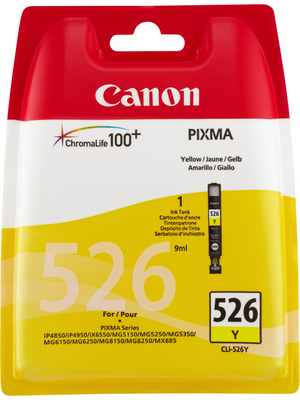 Canon Inc - 4543B001 - Ink CLI-526 yellow, 4543B001, Canon Inc