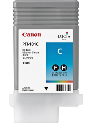 Canon Inc - PFI-101C - Ink PFI-101C Cyan, PFI-101C, Canon Inc