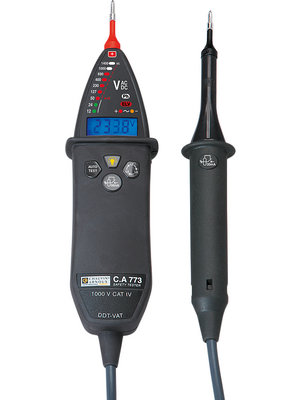 Chauvin Arnoux - C.A  773 - Voltage and continuity tester 12...1000 VAC / 12...1400 VDC, C.A  773, Chauvin Arnoux