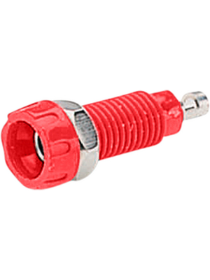 Deltron Components - 563-0500 - Laboratory socket ? 4 mm red N/A, 563-0500, Deltron Components