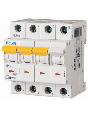 Eaton - PLSM-C25/3N-MW - Circuit Breaker, PLSM-C25/3N-MW, Eaton