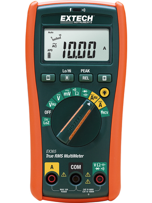 Extech Instruments - EX365 - Multimeter digital TRMS 6000 digits 1000 VAC 1000 VDC 10 ADC, EX365, Extech Instruments