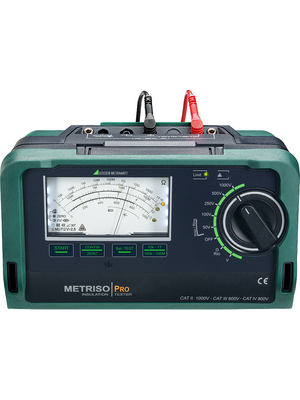 Gossen Metrawatt - METRISO PRO - Insulation tester 1 TOhm 50 V / 100 V / 250 V / 500 V / 1000 V 1000 VAC TRMS AC, METRISO PRO, Gossen Metrawatt