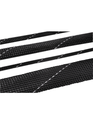 HellermannTyton - HEGPV004 PBT BKIDWH 100 - Cable Sleeving N/A 3...7 mm black/white - 170-30400, HEGPV004 PBT BKIDWH 100, HellermannTyton