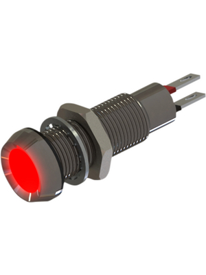 Marl - 508-501-22 - LED Indicator, red, 24...28 VDC, 20 mA, 508-501-22, Marl