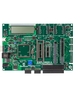 Microchip - DM160228 - 8-Bit Development Kit PC hosted mode / Stand-alone mode, DM160228, Microchip