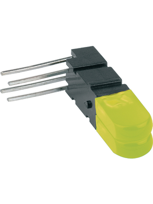 Mentor - 1802.8831 - PCB LED 5 x 5 mm round yellow/green standard, 1802.8831, Mentor