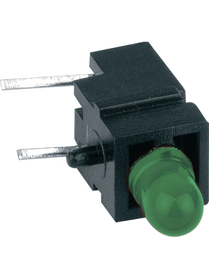 Mentor - 1806.8032 - PCB LED 3 mm round green standard, 1806.8032, Mentor