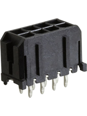 Molex - 43045-0814 - Pin header dual row SMD Pitch3 mm Poles 2 x 4 Micro-Fit, 43045-0814, Molex