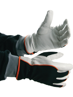 Bjoernklaeder - 52561-9 - Fleece-lined Mounting Gloves Size=9 black-white Pair, 52561-9, Bj?rnkl?der
