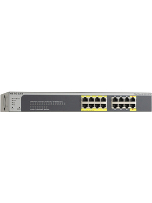 Netgear - GS516TP-100EUS - ProSAFE Smart Switch 16x 10/100/1000 19", GS516TP-100EUS, Netgear