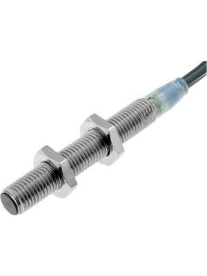 Omron Industrial Automation - E2A-S08LS02-WP-C1 2M - Inductive sensor 2 mm NPN, make contact  Cable 2 m, PVC 10...32 VDC -40...+70 C, E2A-S08LS02-WP-C1 2M, Omron Industrial Automation