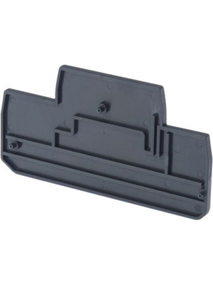 Omron Industrial Automation - XW5E-P1.5-1.1-2 - End cover N/A 65.4 x 2.2 x 35.1 mm dark grey XW5E, XW5E-P1.5-1.1-2, Omron Industrial Automation