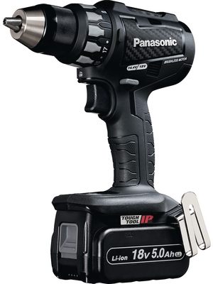 Panasonic Power Tools - EY74A2LJ2G32 - Cordless drill and driver 18 V  / 5 Ah Li-Ion, EY74A2LJ2G32, Panasonic Power Tools