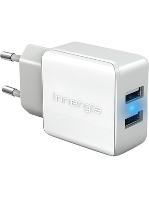 Innergie - POWERJOY PLUS 17 - 17W Dual USB Wall Charger, POWERJOY PLUS 17, Innergie