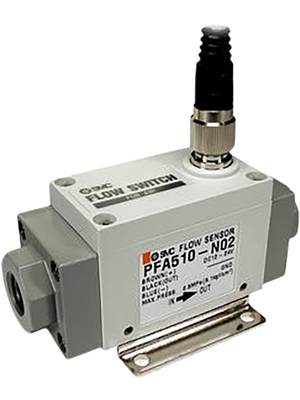 SMC - PF2A551-F04-2 - Digital flow switch 50...500 l/min Digital / Analog / 4...20 mA G1/2", PF2A551-F04-2, SMC