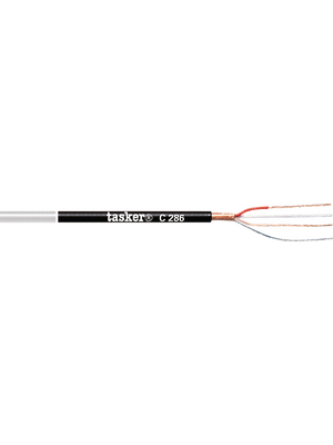 Tasker - C286 - Audio cable   2 x0.22 mm2, C286, Tasker