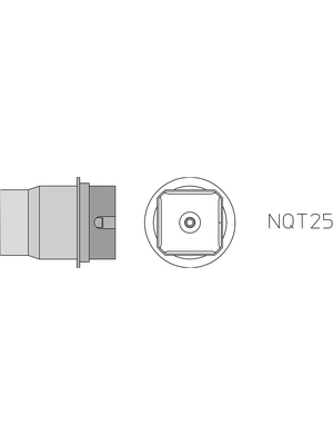Weller - NQT25 - Quad nozzle, NQT25, Weller