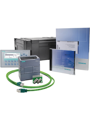 Siemens - 6AV6651-7HA01-3AA4 - Starter kit SIMATIC S7-1200 With panel KP300 Basic mono PN 115/230 VAC, 6AV6651-7HA01-3AA4, Siemens