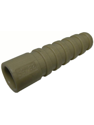 MH Connectors - RG59/62SRB-BE - BNC Strain Relief Boot beige, RG59/62SRB-BE, MH Connectors