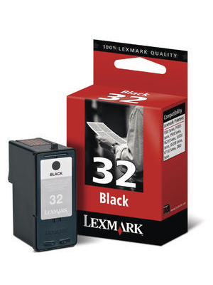 Lexmark - 18CX032E - Ink 32 black, 18CX032E, Lexmark
