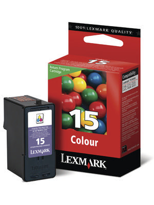 Lexmark - 18C2100E - Ink 15A multicoloured, 18C2100E, Lexmark