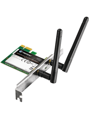 Trendnet - TEW-726EC - WLAN PCI-E x1 card 802.11n/a/g/b / 802.11n/a 300Mbps, TEW-726EC, Trendnet