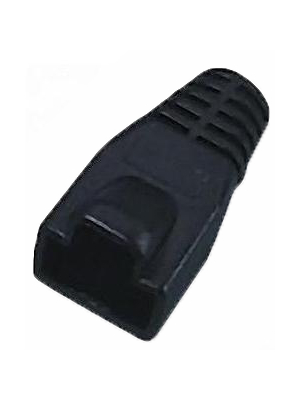 MH Connectors - MHRJ45SRB-BK - Strain Relief Boot black, MHRJ45SRB-BK, MH Connectors