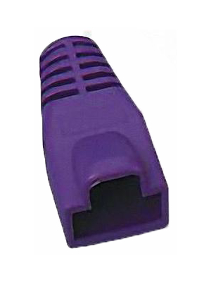MH Connectors - MHRJ45SRB-P - Strain Relief Boot purple, MHRJ45SRB-P, MH Connectors
