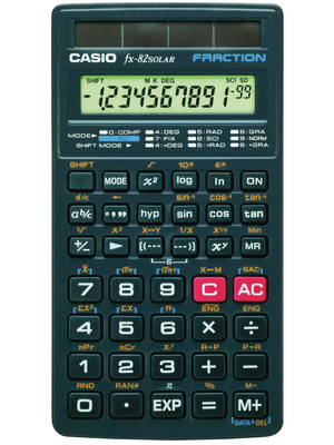 Casio - FX-82 SOLAR - School calculator, FX-82 SOLAR, Casio