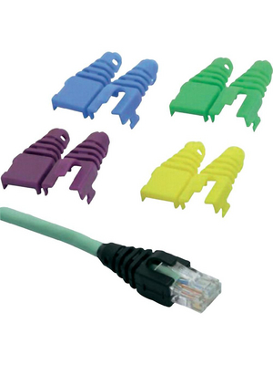 MH Connectors - MHRJ45SRB-RET-LG - Strain Relief Boot light grey, MHRJ45SRB-RET-LG, MH Connectors