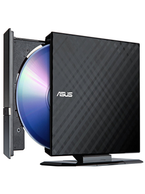 Asus - 90-DQ0435-UA221KZ - Slim external DVD writer 8x USB 2.0 external, 90-DQ0435-UA221KZ, Asus