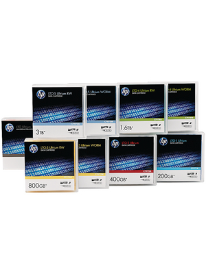 Hewlett Packard - C7975AG - Ultrium 5 Tape 5x ECO case 1.5/3 TB, C7975AG, Hewlett Packard