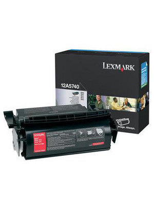 Lexmark - 12A5740 - HY toner 12A5740 black, 12A5740, Lexmark