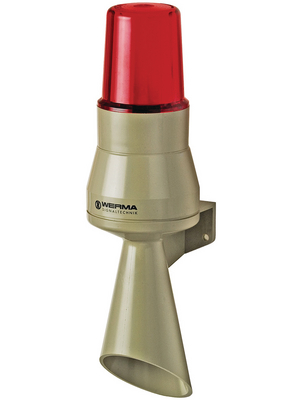 Werma - 580 152 55 - Warning light horn red, 580 152 55, Werma