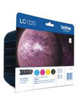 Brother - LC-1220VALBP - Ink value pack LC-1220VALBP Cyan / magenta / yellow / black, LC-1220VALBP, Brother