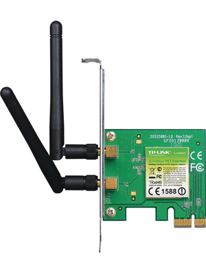 TP-Link - TL-WN881ND - WLAN PCI-Express card 802.11n/g/b 300Mbps, TL-WN881ND, TP-Link