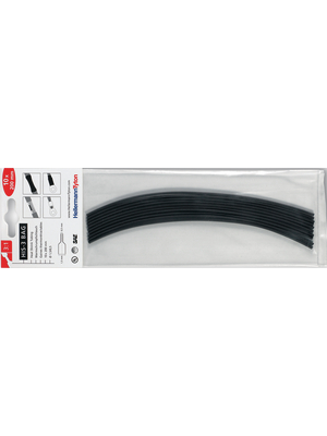 HellermannTyton - HIS-3-BAG-6/2-RD - Heat-shrink tubing 3:1 in blister bag Polyolefin, cross-linked (POX) 3:1 -55...+135 C - 308-30611, HIS-3-BAG-6/2-RD, HellermannTyton