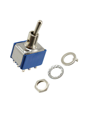 Apem - 5656AB - Toggle switch Standard Lever on-on 3P, 5656AB, Apem
